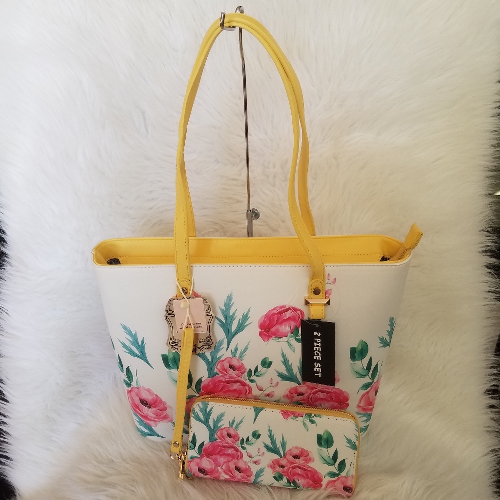 SUMMER FLORAL HANDBAG